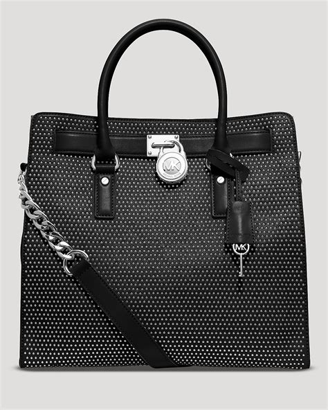 michael kors hamilton micro|michael kors hamilton studded bag.